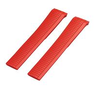 NXNONEPD For 5164R-001 Metal Pins Watch Belt 21mm Rubber Watchband