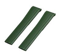 NXNONEPD For 5164R-001 Metal Pins Watch Belt 21mm Rubber Watchband