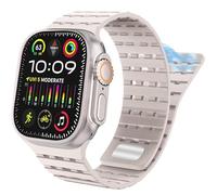 NXNONEPD For Band 49mm 45mm 44mm 42mm Bands for Women Men, Sport Magnetic Silicone Strap for iWatch SE SE2& Series 9/8/7/6/5/4 Ultra 2/Ultra