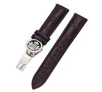 NXNONEPD Genuine leather watch strap 19MM 20MM 22MM Watchbands For Patek Philippe Wath bands With Stainless Steel Deploy Clasp Men Women