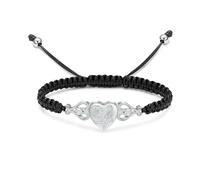 NXNONEPD Girasole per ceneri umane/animali domestici per donne Cremazione del cuore Urns Bracciale Memoriale Gioielli Musteggiano un braccialetto color Bangle-color