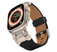 NXNONEPD Italian Cowhide Strap For Ultra 49mm 46mm 45mm 42 44mm Luxury Men Band For IWatch Se 6 5 4 Series 10 9 8 7 Ultra 2 Bracelet Watchbands