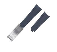 NXNONEPD Per Rolex Submariner Daytona GMT GMT Natural Bubbo Natural FKM Allungata cinghia allungata Glide fibbia da 20 mm Fluororber Currorubber Bande