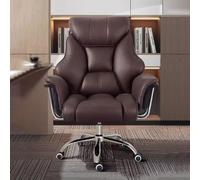 NXNONEPD Sedia da ufficio esecutivo ergonomico di alto background con rivestimento in pelle in pelle imbottitura regolabile sedile del lattice comoda sedia Big Boss per lavori di attività (grigio/a)