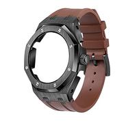 NXNONEPD Soft Silicone Strap Metal Case For GA2100CA-8A Mod Retrofit Kit