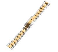 NXNONEPD Stainless Steel Watchband For Strap Sub Case Cinghia Matte Brushed Bracelet Sangle Gurt Watch Accessories Parts Correa Glide Lock 20MM