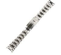 NXNONEPD Stainless Steel Watchband For Strap Sub Case Cinghia Matte Brushed Bracelet Sangle Gurt Watch Accessories Parts Correa Glide Lock 20MM