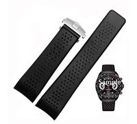 NXNONEPD Watch Bracelet Replace For TAG GRAND CARRERA AQUARACER Rubber Silicone Wristband Men Strap Watch Accessories Watch Band