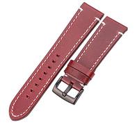 NXNONEPD watch strap, hand-stitched retro strap men's and women's leather 18 20 22 24mm stainless steel buckle,bracelet