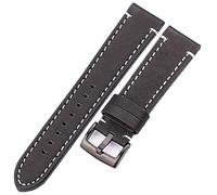 NXNONEPD watch strap, hand-stitched retro strap men's and women's leather 18 20 22 24mm strap stainless steel buckle,bracelet