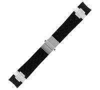 NXNONEPD Waterproof Watch Band For Silicone Rubber Watchstrap Sports Wrist Bracelets Replacement Watch Accessories Parts