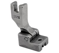 NXSUCALBR 1 Piedino for Cerniera Invisibile for Macchina da Cucire a Punto Annodato Industriale n. S518 for Accessori da Cucito Juki Brother