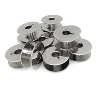 NXSUCALBR 10-100 Pezzi di Bobine in Metallo a L for Macchina da Cucire (55623S) for Accessori for Macchine da Cucire Singer Brother Janome Bernina(100 PCS)