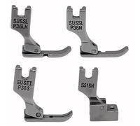 NXSUCALBR 4 Pezzi/Set Piedino premistoffa for Cerniera #P363+S518N+P36N+P36LN for Accessori for Macchine da Cucire industriali a Punto Annodato Singer Brother Juki