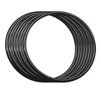 NXSUCALBR Cinghia Elastica Universale for Motore Macchina da Cucire 10-13", 13-15", 15-17" for Accessori for Macchine da Cucire domestiche Singer Kenmore White(13-15 inch,2 PCS)