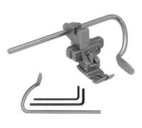 NXSUCALBR F88 Piedino premistoffa Regolabile Multifunzione 6 in 1 for Cerniere/Pieghe for Accessori for Macchine da Cucire industriali