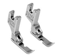 NXSUCALBR Piedino premistoffa for Cerniera con Cordoncino in Acciaio P36N P36LN for Accessori for Macchine da Cucire industriali Singer Brother Juki Babylock a 1 ago(2 PCS)