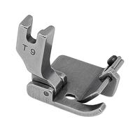 NXSUCALBR Piedino premistoffa Multifunzionale Regolabile T9 for orlatura, Guida for Bordi arrotolati piegati, Accessori for Macchine da Cucire industriali(T9 Foot)