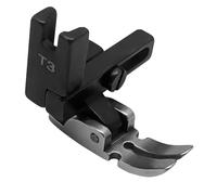 NXSUCALBR #T3 Piedino premistoffa Regolabile for Cordoncino/Normale/Cerniera Piedini universali for Accessori for Macchine da Cucire industriali a Punto Annodato a 1 ago(3)