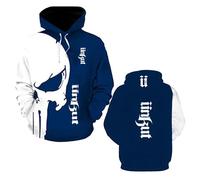 NXTBHDCW Felpe con Cappuccio A Maniche Lunghe Uomo Abbigliamento Strada per U.n.k.u.t Giacca Sportiva Tasche 3D Casual Top Primaverili E Autunnali-D||x_s