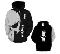 NXTBHDCW Felpe con Cappuccio A Maniche Lunghe Uomo Abbigliamento Strada per U.n.k.u.t Giacca Sportiva Tasche 3D Casual Top Primaverili E Autunnali-F||s