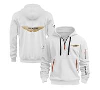 NXTBHDCW Felpe con Cappuccio Comode da Uomo per L'allenamento A.s.t.o.n M.a.r.Ti.n Cappotti Primaverili E Autunnali Capispalla Mezza Cerniera Street Wear-BS||XX_l