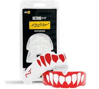 Nxtrnd Rush Paradenti Sports, Paradenti Professionali per Boxe, Jiu Jitsu, MMA, Wrestling, calcio, Lacrosse, e tutti gli sport, adatto per adulti, giovani e bambini di età superiore a 11 anni (rosso)