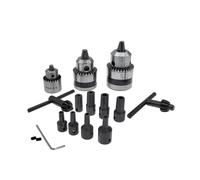 NXVASKEIP 1 pz Mandrino for trapano 0,6-6 mm,3-4,5-10 JT0 B10 B12 Adattatore Biella 4/5/6/8/10/12 Manicotto albero Accoppiamento in acciaio e rame Mandrino per trapano(JT0 chuck and 6mm)