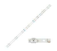NXVASKEIP Kit striscia di retroilluminazione a LED 1/5/10 for C400F18E1CG02 C400F18E1CG01 LGU40D5TN Dexp, F40D7300W RF BS400S30-0701S 01 A2 Barra luminosa(2 pcs For 1 TV)