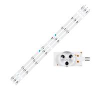 NXVASKEIP Retroilluminazione a LED da 3 pezzi for SONY KDL-32R415B KDL-32R433B 32R435B KDL-32R410B 32R420B KDL-32R430B LG INNOTEK 32 POLLICI WXGA NDSOEM WA WB Barra luminosa