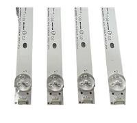 NXVASKEIP Striscia di retroilluminazione a LED (4) for TV Hisense H49MEC3030 H49MEC3050 49K300U H49M3000 LED49K300U NS-49DR420NA8 49_HD490DU-E31 HD490DF-B71 Barra luminosa(Kit 4pcs For 1 TV)