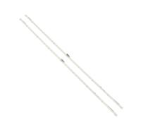 NXVASKEIP Striscia di retroilluminazione a LED da 2 pezzi for Samsung UE49RU7100 UN49RU7100 UE49NU7100 UN49NU7100 UA49NU7100 UE49NU7105 UE49NU7105K BN61-15483A Barra luminosa(Kit 2pcs For 1 TV)