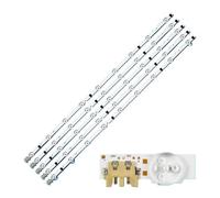 NXVASKEIP Striscia LED for Samsung Sharp-FHD 32''TV D2GE-320SC0-R3 CY-HF320BGSV1H UE32F5000AK ue32f5500aw UE32F5700AW HF320BGS-V1 Barra luminosa(10 Set - 50 Pcs)