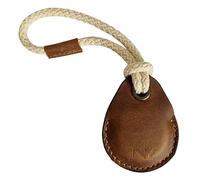 NY NEYYOS - Airtag Con Portachiavi, Air Tag Tracker Compatibile, Secure Airtags In Pelle, Custodia Protettiva, Portatile, Localizzatore Resistente Custodie, Holder Mini GPS Anti Graffio Forte Bagagli