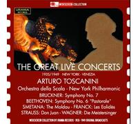 Ny Philharmonic Orchestra: Toscanini, Arturo - Great Live Concerts