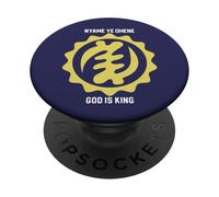 NYAME YE OHENE Dio è Re Divina Supremazia Gyaman Adinkra PopSockets PopGrip Adesivo