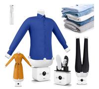 NYANS Asciugatrice e Stiratrice Automatica per Camicie, Manichino da Stiro Multi-Taglia, Disegno Facile per Camicie e Pantaloni, Temperatura di Riscaldamento 60-70 °C C