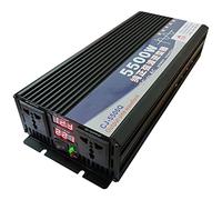 NYANS Inverter a Onda Sinusoidale Pura 1600W 2600W 3500W 4000W 5000W 5500W 6000W 8000W Potenza di Picco, DC 12V 24V 48V 60V 72V a CA 220V Convertitore di Tensione di Alimentazione per Auto,5500W-72V