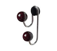 Nybhyjka Appuntamento magnetico in metallo, ganci a magnete per cabina da crociera - Gancio di armadietti magnetici girevoli - Appuntamento per cappotto extra forte, magnete decorativo per il supporto