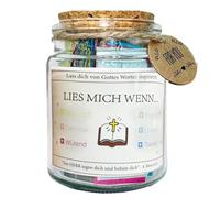 Nybhyjka Bible Verses - Confezione da 90 mini carte di preghiera in vetro con versetto biblico colorato, regali cristiani per donne, regali basati sulla fede, regali religiosi, 9 x 6,5 cm