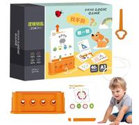 Nybhyjka Chiavi giocattolo per bambini da 3 a 6 anni,Chiavi giocattolo per bambini da 3 a 6 anni - Giocattoli con chiavi logiche per chiavi divertenti ed educative per,Aiuti didattici al pensiero