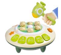Nybhyjka Giocattoli a martellare per,Giocattoli a martellare | Gioco di martellamento interattivo del piattino Volante del fumetto,Giocattolo di Fidget Talpa di Whack Desktop luce sonora per