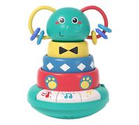 Nybhyjka Giocattoli impilabili per, Giocattolo musicale animale,Anelli impilabili per cartoni animati | Giocattoli alimentati a batteria, giocattolo colorato per la casa, l'asilo