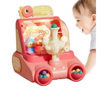 Nybhyjka Macchine a palline a spillo per bambini, flipper per bambini,Pinball Machine per tabletop | Giocattoli arcade elettronici con luci musicali per bambini ragazzi ragazze bambini, casa indoor