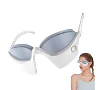 Nybhyjka Massaggiatore per gli occhi con calore, maschera per gli occhi massaggianti - Strumenti per il massaggio degli occhi di occhiali riscaldati,Maschera da massaggio ricaricabile Maschera, timer