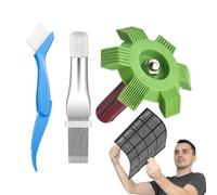 Nybhyjka Raddrizzatore per radiatore, pettine per la pulizia delle alette del condensatore, strumento di riparazione del radiatore, evaporatore AC, accessori per la casa per adulti, professionisti