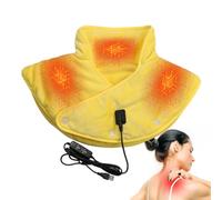 Nybhyjka Termoforo Cervicale E Spalle, Cuscino Cervicale Termico,Termoforo Per Cervicale E Spalle Tessuto Anallergico,Cuscino Riscaldante Per Collo E Spalle, Mantella Riscaldante 3 Temperature,
