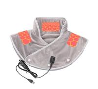 Nybhyjka Termoforo Cervicale E Spalle, Cuscino Cervicale Termico,Termoforo Per Cervicale E Spalle Tessuto Anallergico,Cuscino Riscaldante Per Collo E Spalle, Mantella Riscaldante 3 Temperature,
