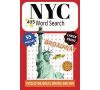 NYC 495 Word Search: Explore New York City's Famous Streets, Culture Icons And Sites To See!