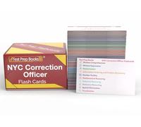 NYC Correction Officer Exam Study Cards: Corrections Officer Exam Prep and Practice Test Questions [Full Color Cards]
